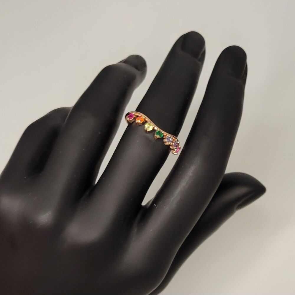 Size 9 Rainbow Ring